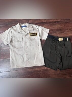 Vintage Little Baron Grand Canyon Jr. Park Ranger Kids Costume
